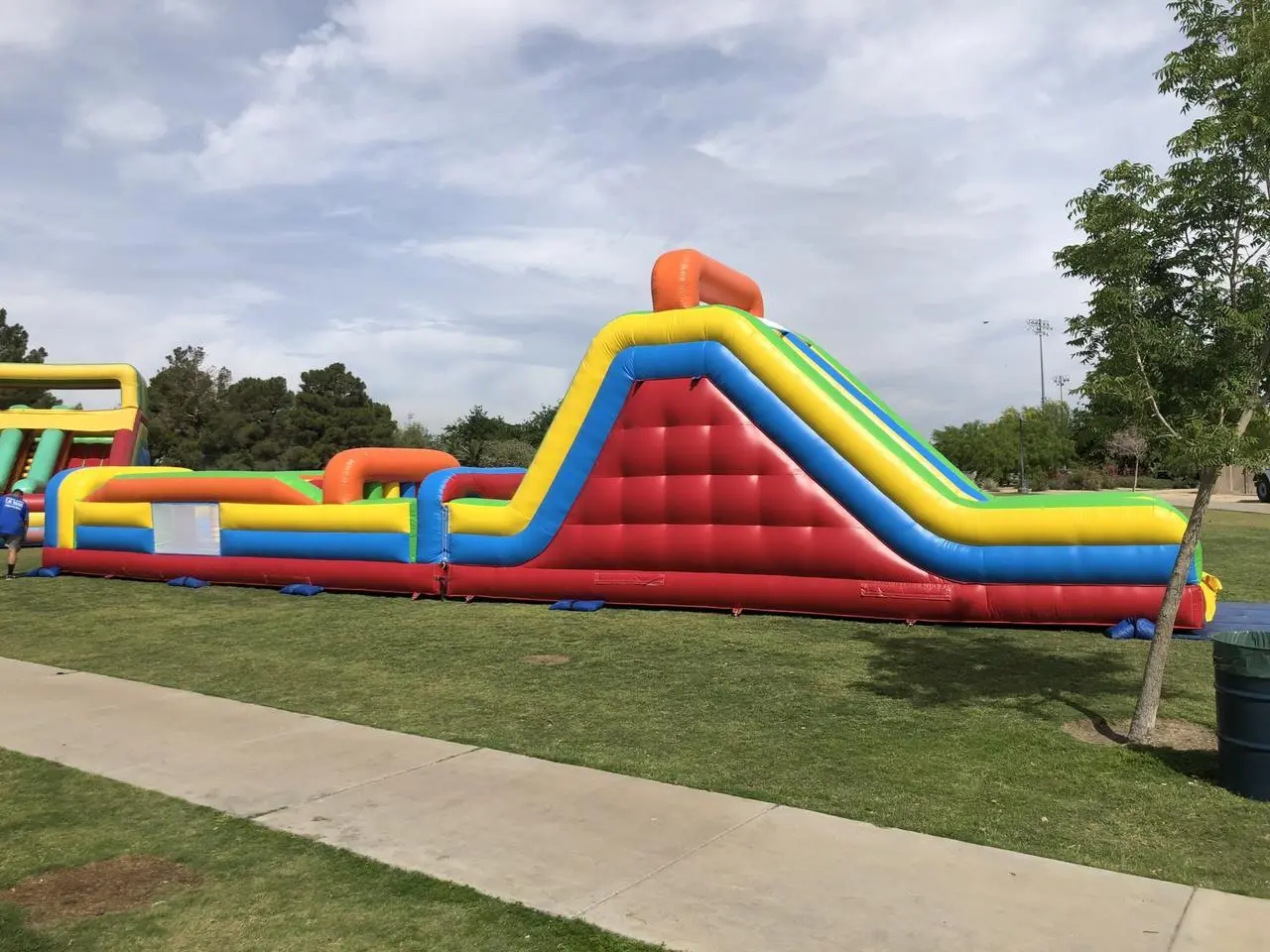 65ft inflatable obstacle course for rent in Las Vegas