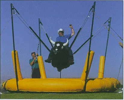 Bungee bull for rent in Las Vegas