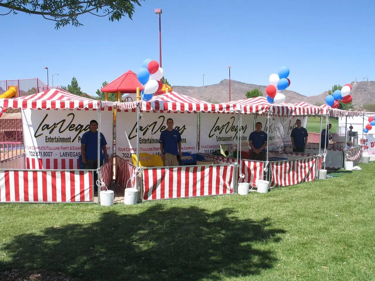 Carnival game booths for rent in Las Vegas