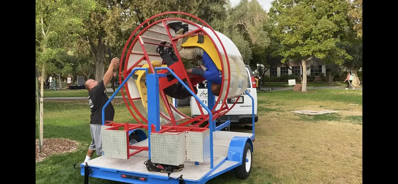 Crazy roller inflatable for rent in Las Vegas