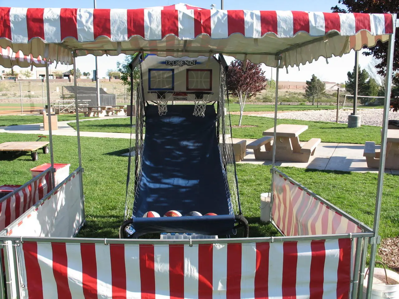 Double shot basketball game for rent in Las Vegas
