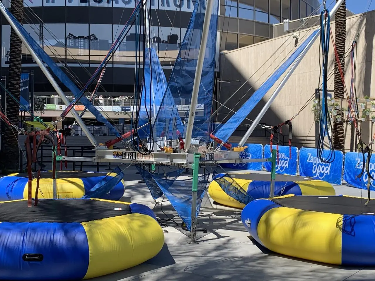 Euro 4 person bungee jump for rent in Las Vegas