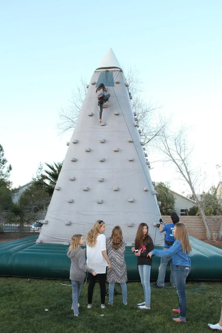 Inflatable mountain climb for rent in Las Vegas