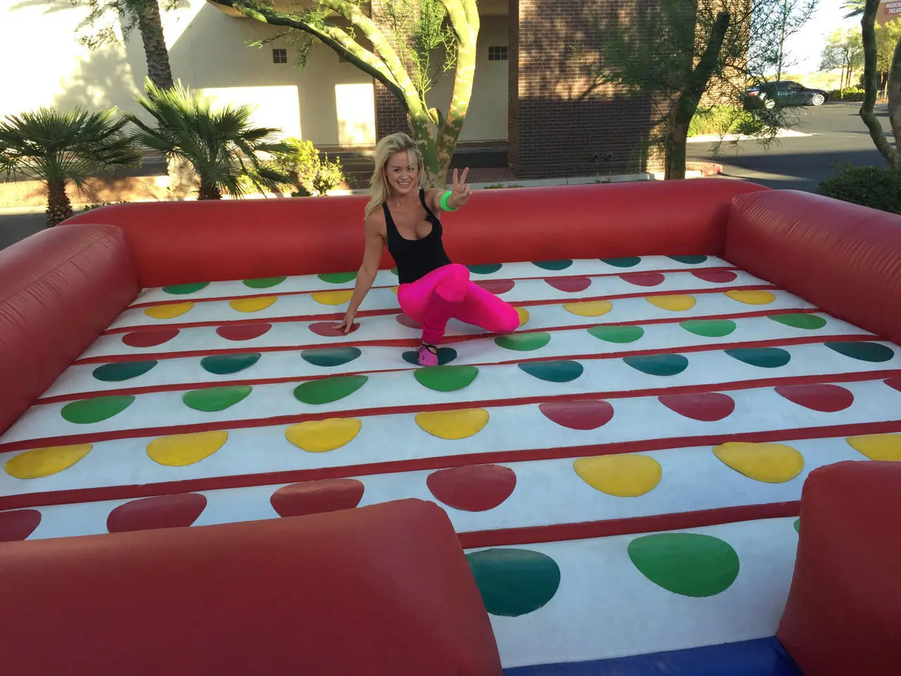Inflatable twister game for rent in Las Vegas