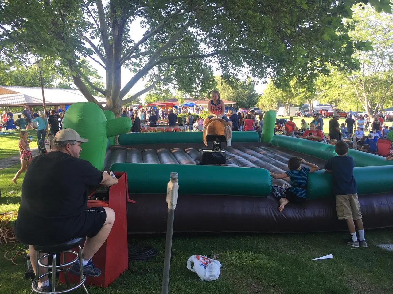 Mechanical bull ride for rent in Las Vegas