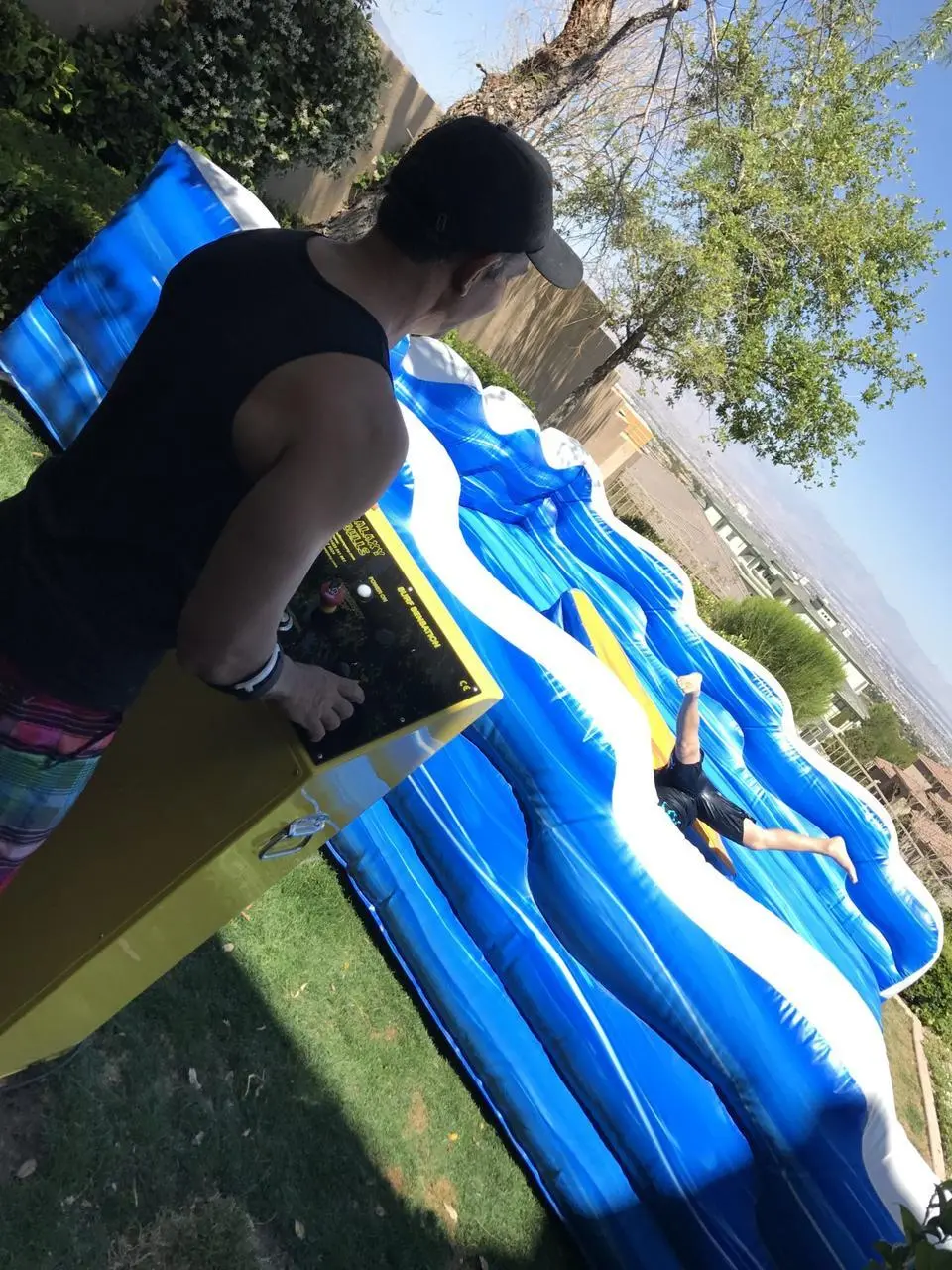 Mechanical robo surfer for rent in Las Vegas