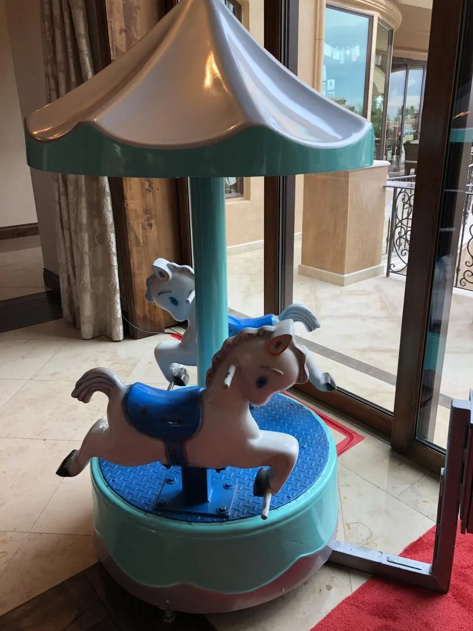 Mini carousel ride for rent in Las Vegas