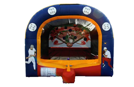 Tee ball challenge game inflatable for rent in Las Vegas