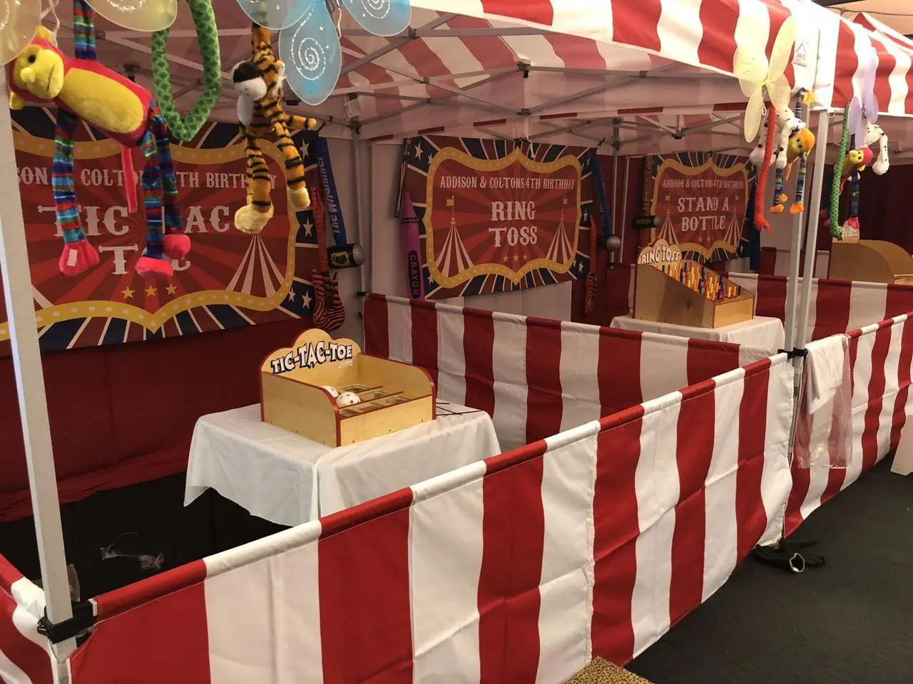 Tic tac toe carnival game for rent in Las Vegas