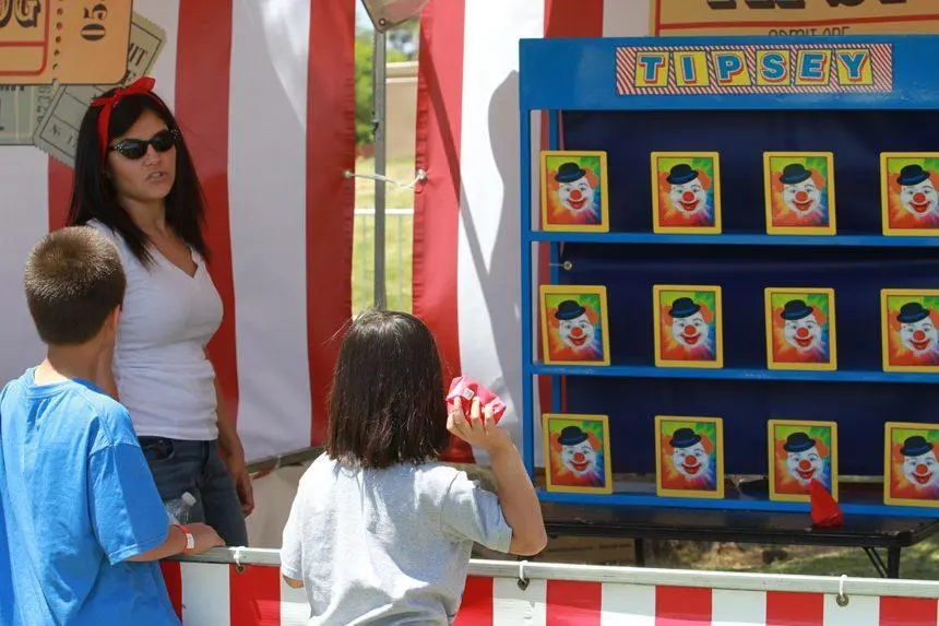 Tipsey carnival game for rent in Las Vegas