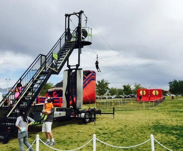 Zip line for rent in Las Vegas