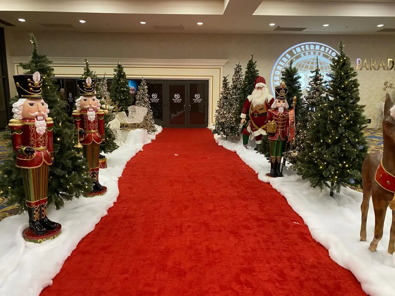 Corporate holiday party formal dining for rent in Las Vegas