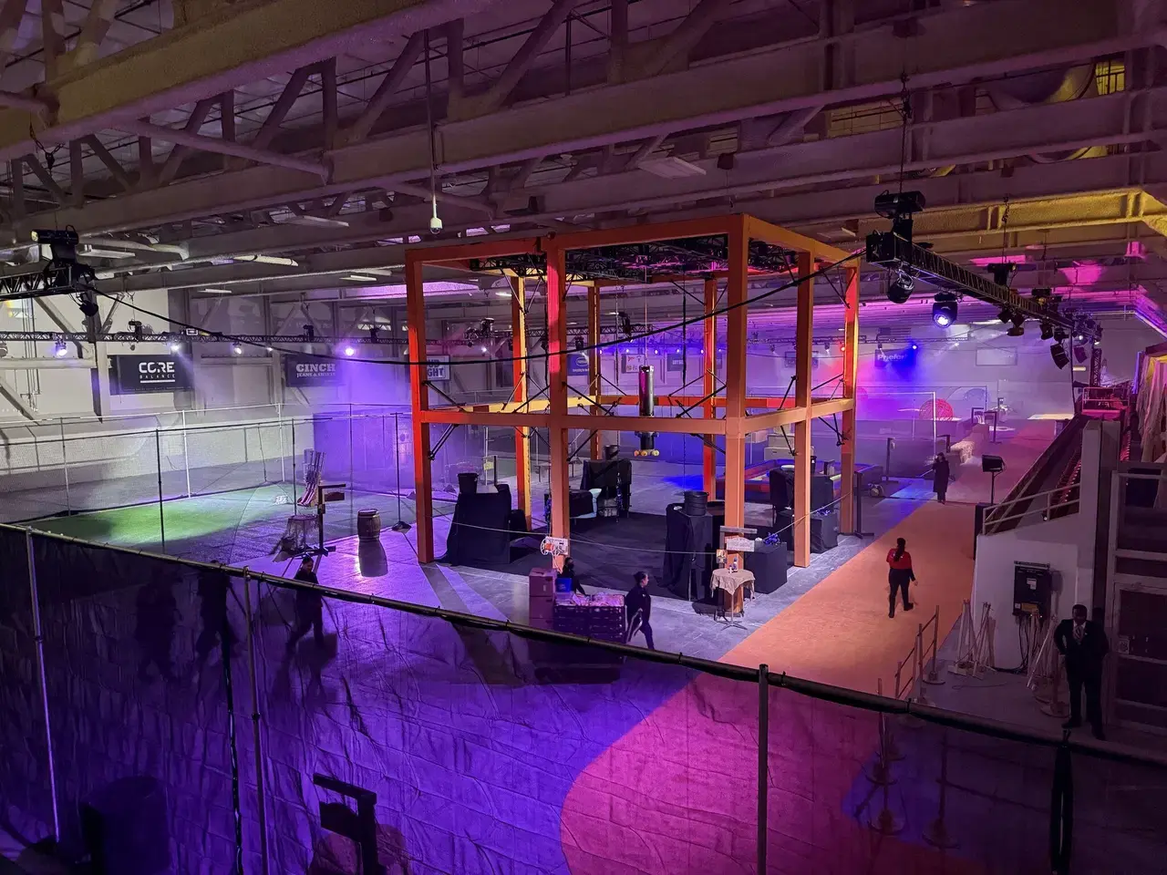 Corporate business meeting setup produced in Las Vegas