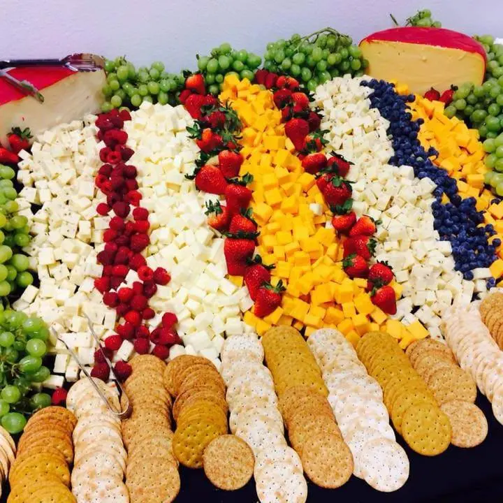 Gourmet cheese fruit platter event catering for rent in Las Vegas