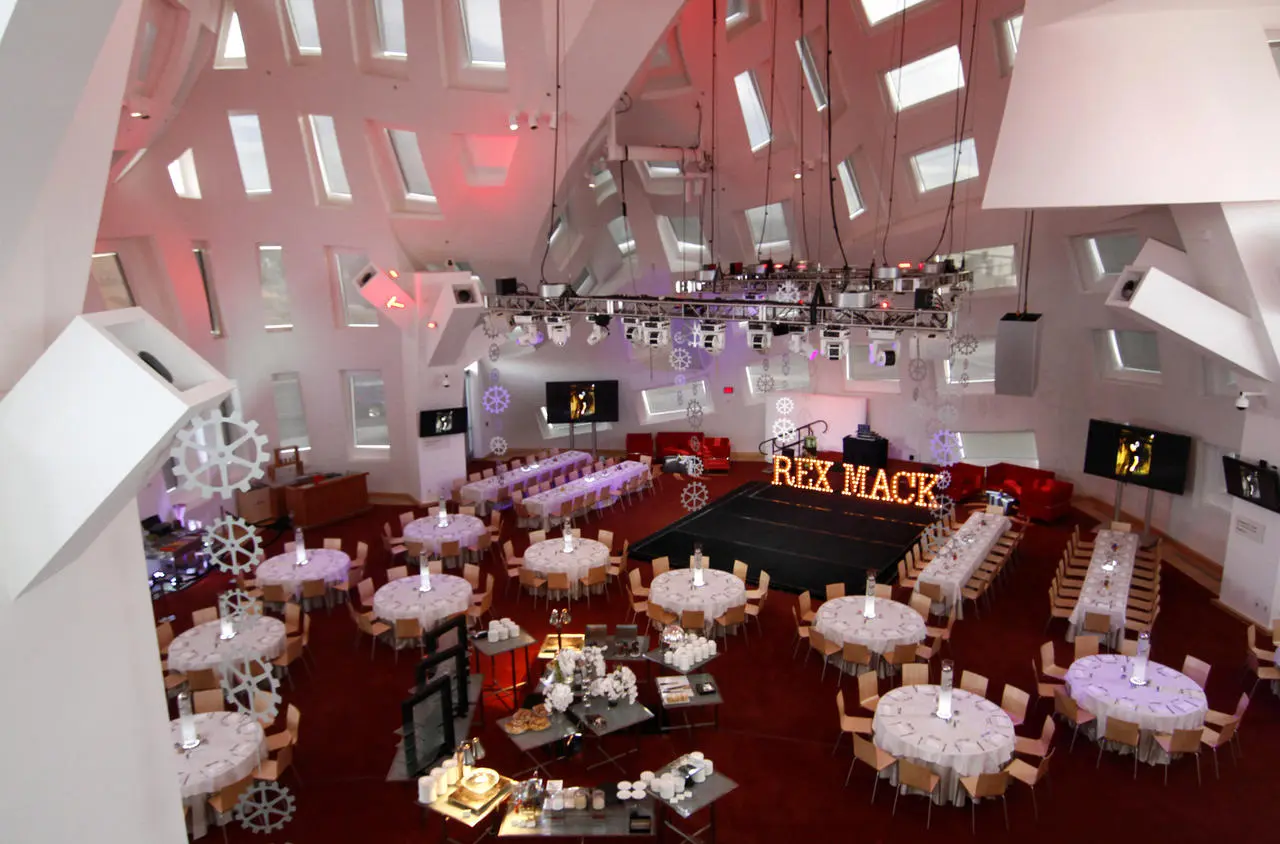 Rex mack event modern venue gear decor for rent in Las Vegas