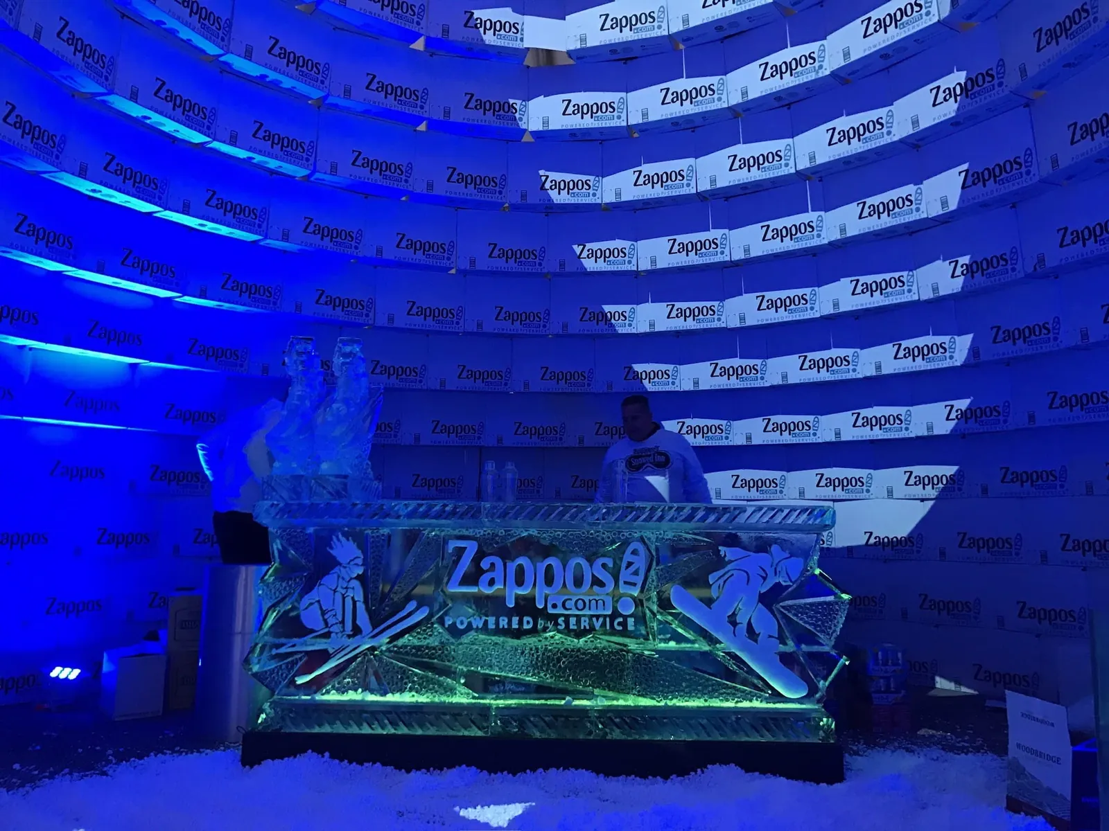 Zappos icebar for rent in Las Vegas