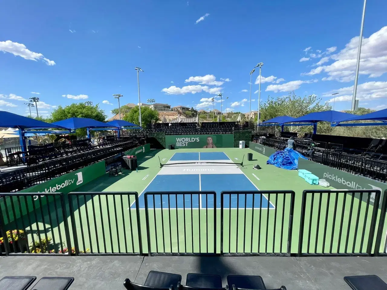 Sporting event stage platform production rental for rent in Las Vegas