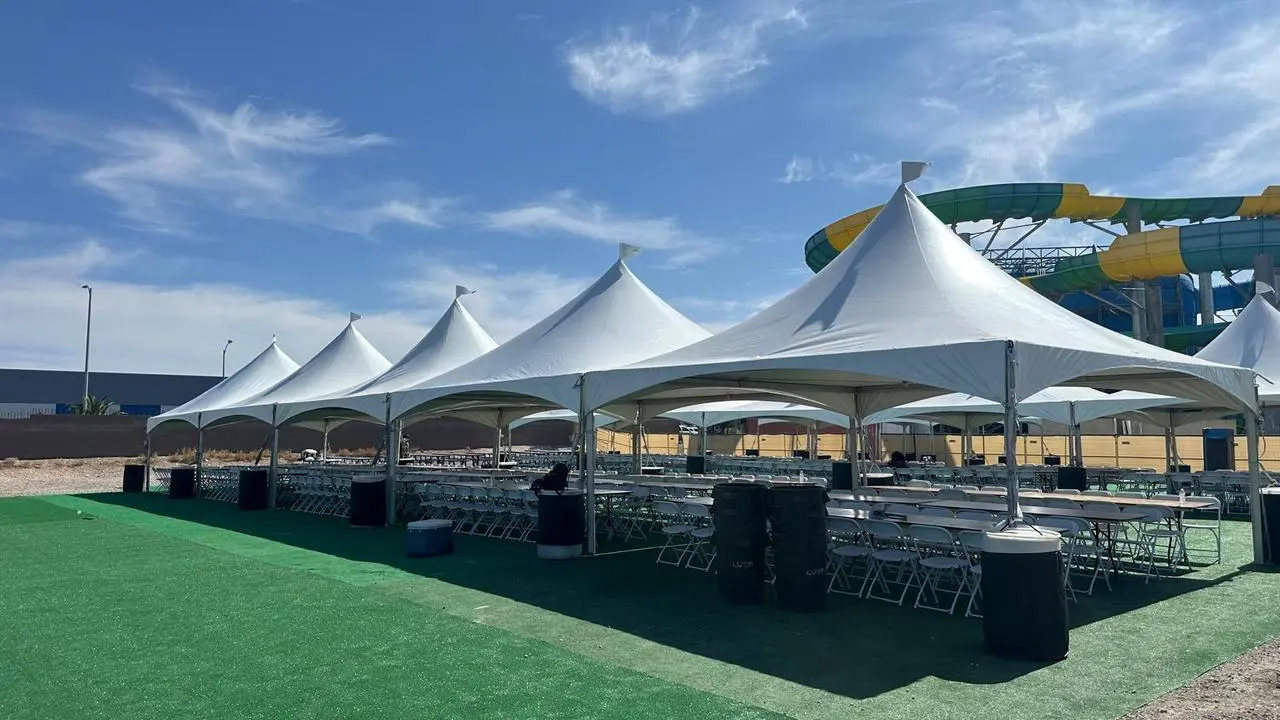 Cowabunga themed tent outdoor for rent in Las Vegas