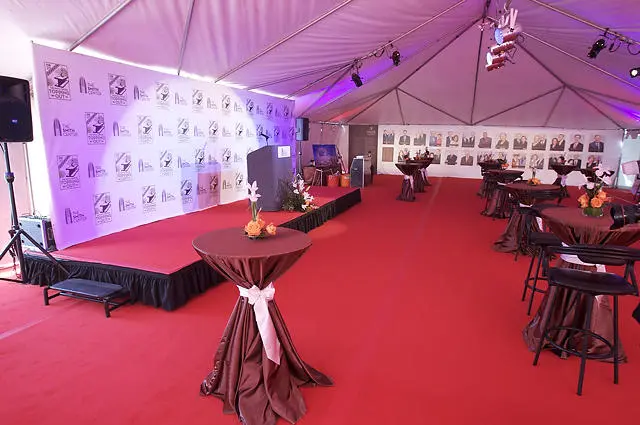 Event entrance party floor setup interior view for rent in Las Vegas
