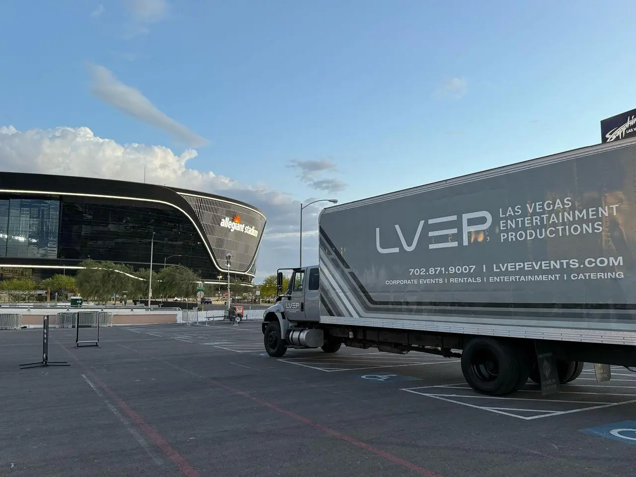 Event truck transportation for rent in Las Vegas