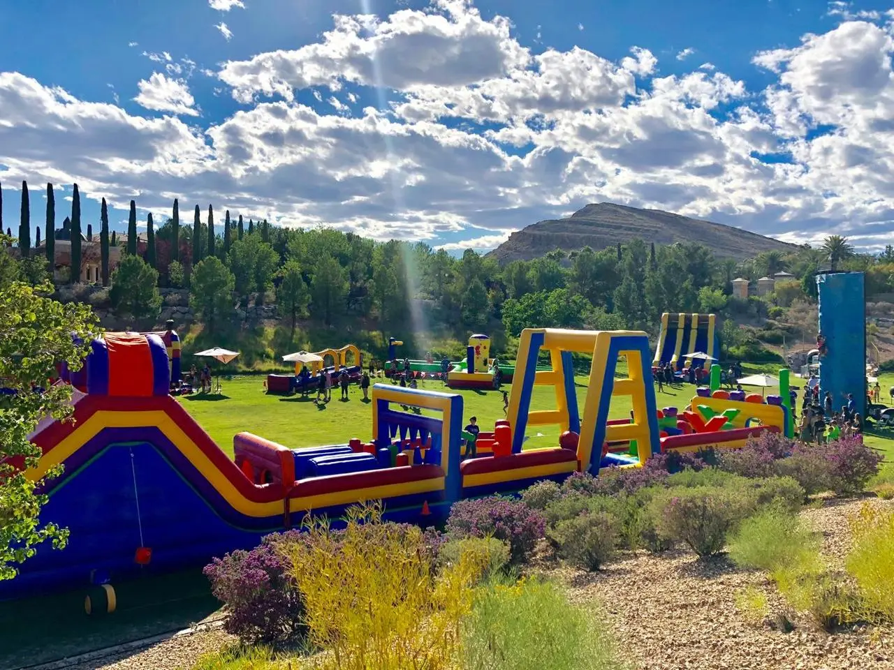 Fair festival aerial view for rent in Las Vegas