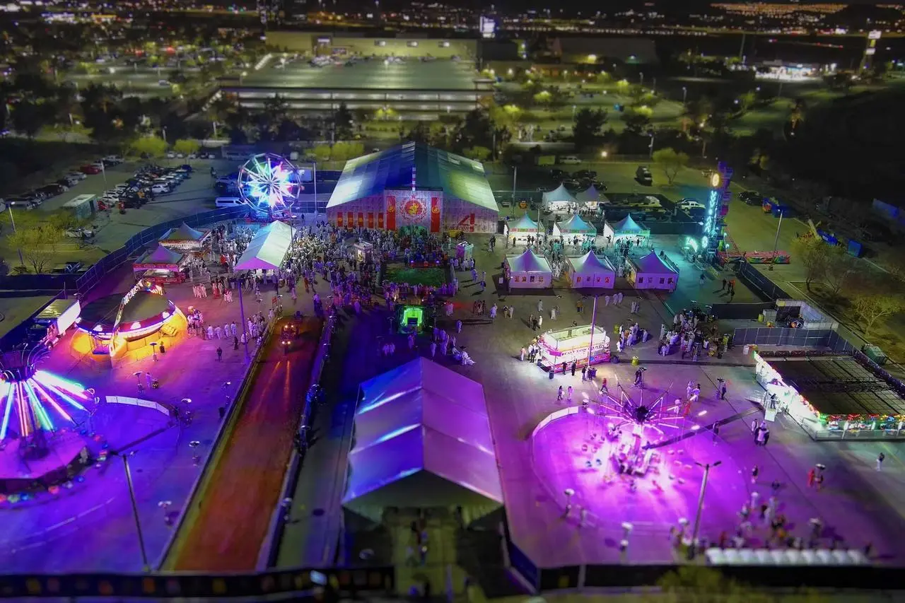 Fair festival ground view for rent in Las Vegas
