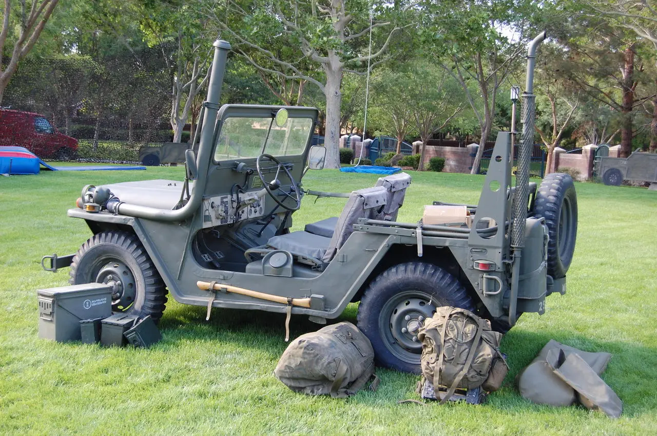 Military jeep themed for rent in Las Vegas