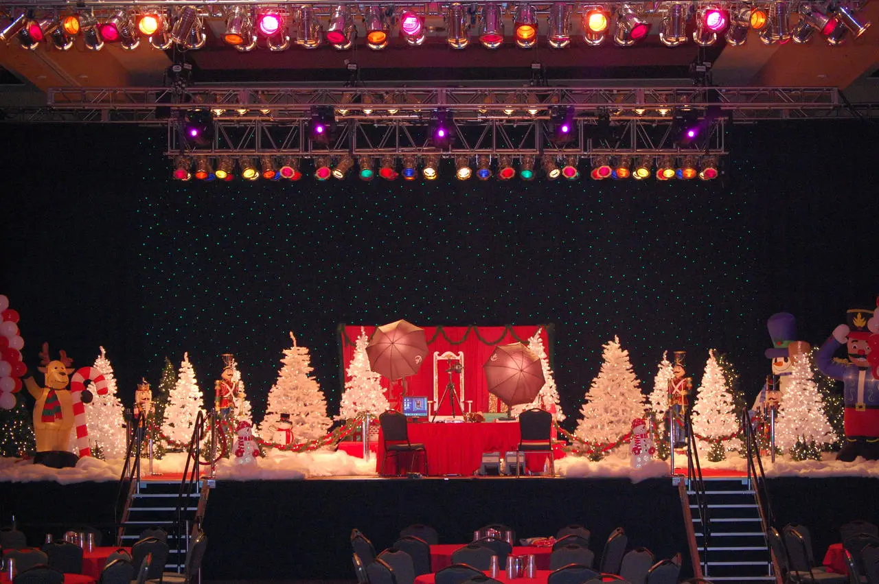 Santa backdrop holiday for rent in Las Vegas
